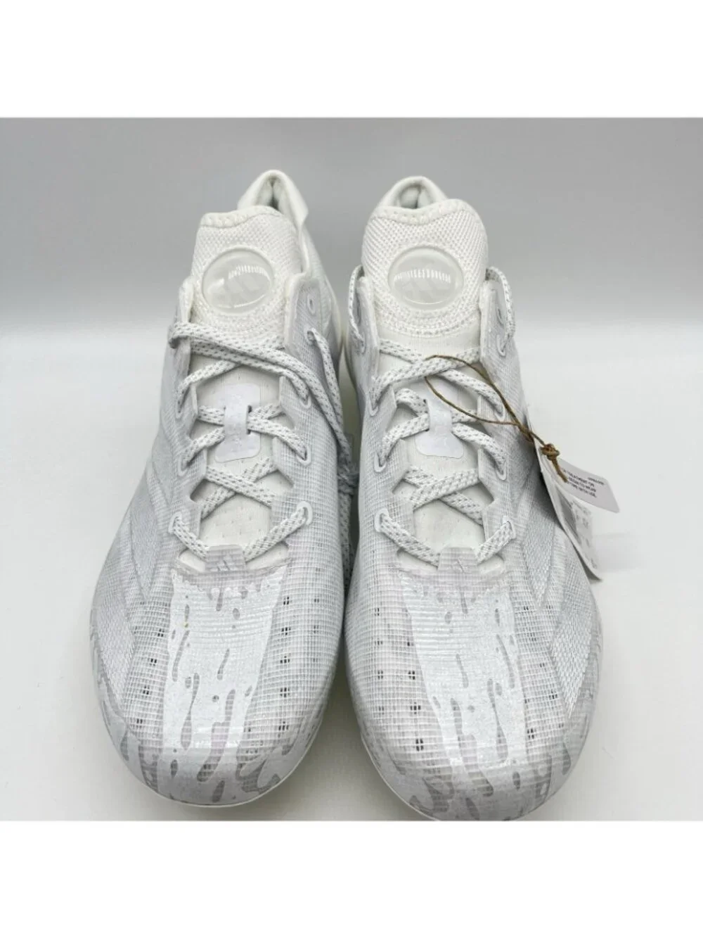 adidas Men's Adizero Electric Speed Juice Pack Football Cleats White 11 IE4413
